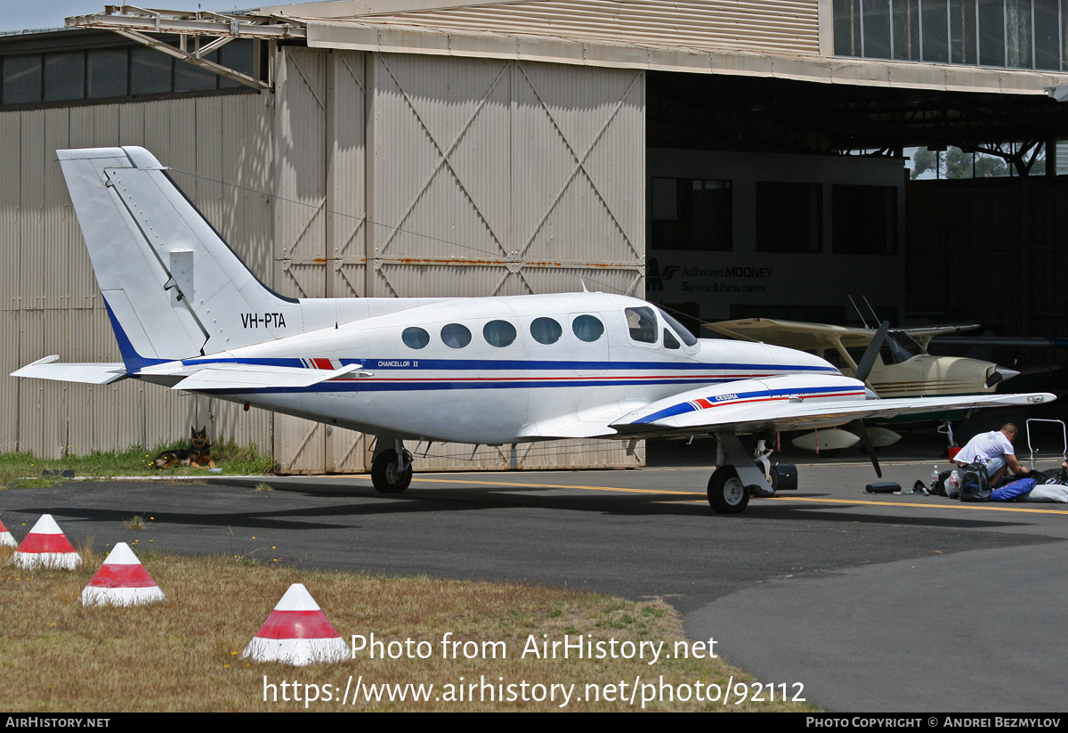 Aircraft Photo of VH-PTA | Cessna 414A Chancellor | AirHistory.net #92112