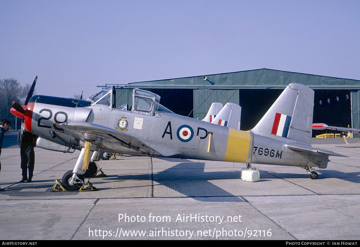 Aircraft Photo of 7696M | Percival P.56 Provost T1 | UK - Air Force | AirHistory.net #92116