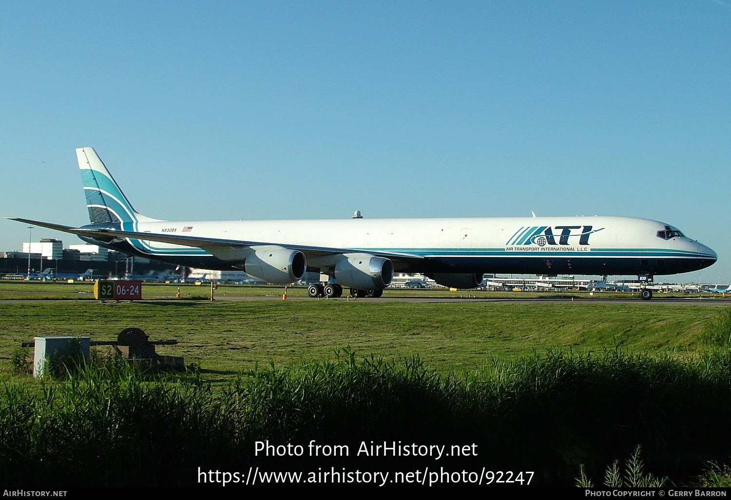 Aircraft Photo of N830BX | McDonnell Douglas DC-8-71(F) | ATI - Air Transport International | AirHistory.net #92247