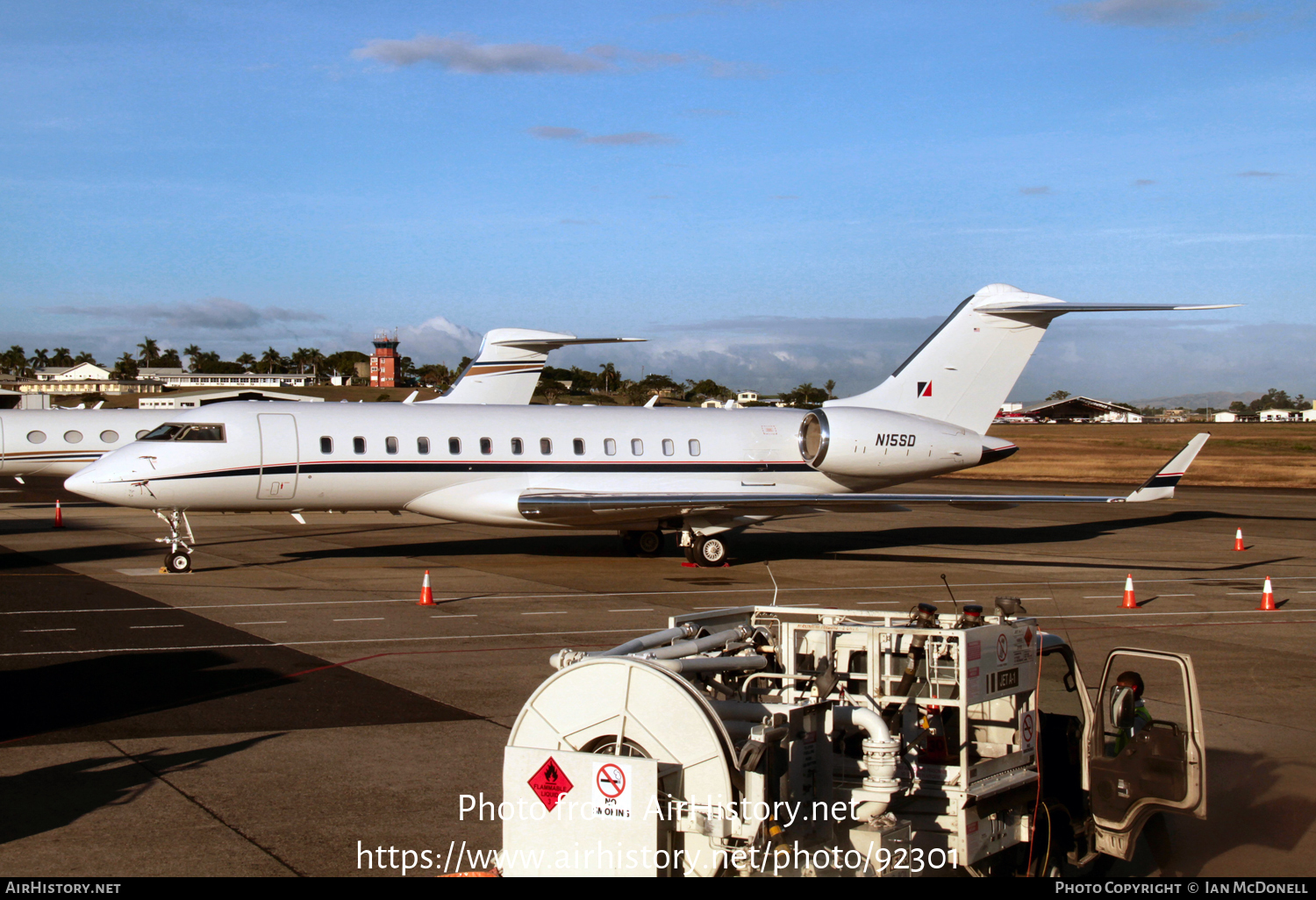 Aircraft Photo of N15SD | Bombardier Global Express XRS (BD-700-1A10) | AirHistory.net #92301