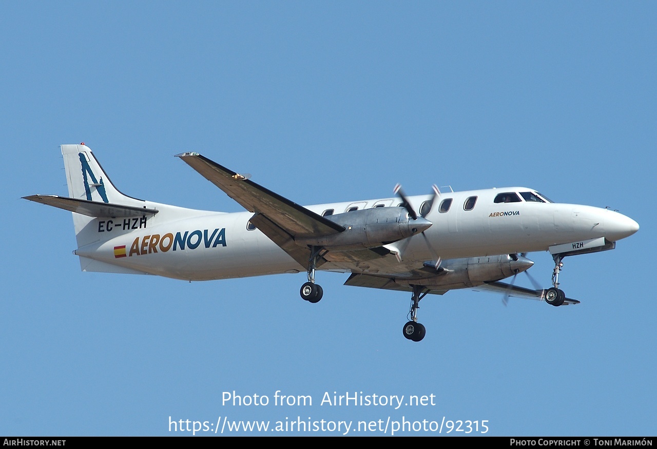 Aircraft Photo of EC-HZH | Fairchild SA-227AC Metro III | Aeronova | AirHistory.net #92315