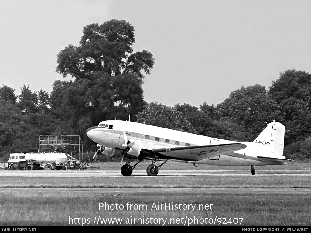 Aircraft Photo of LN-LMK | Douglas DC-3C | AirHistory.net #92407