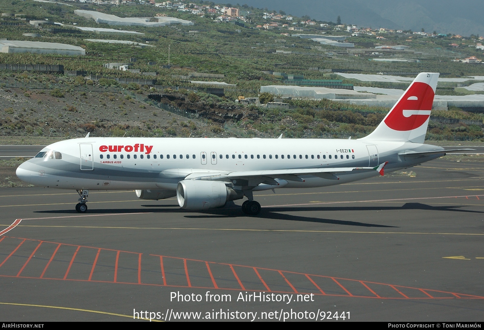 Aircraft Photo of I-EEZI | Airbus A320-214 | Eurofly | AirHistory.net #92441