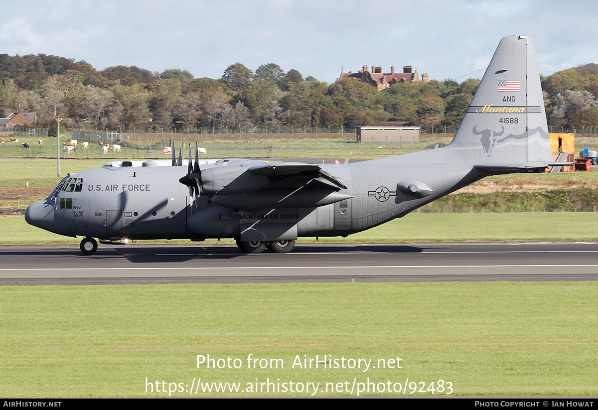 Aircraft Photo of 74-1688 / 41688 | Lockheed C-130H Hercules | USA - Air Force | AirHistory.net #92483