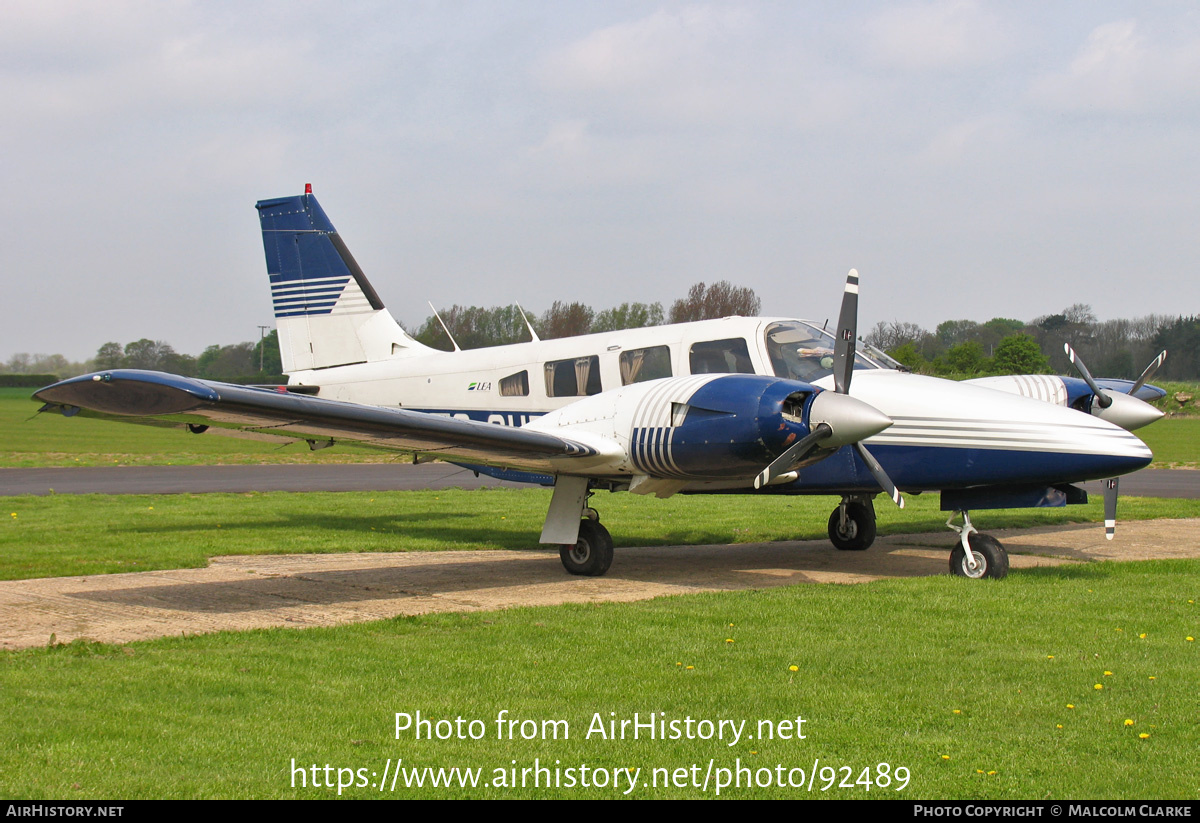 Aircraft Photo of G-CHEM | Piper PA-34-200T Seneca II | London Executive Aviation - LEA | AirHistory.net #92489