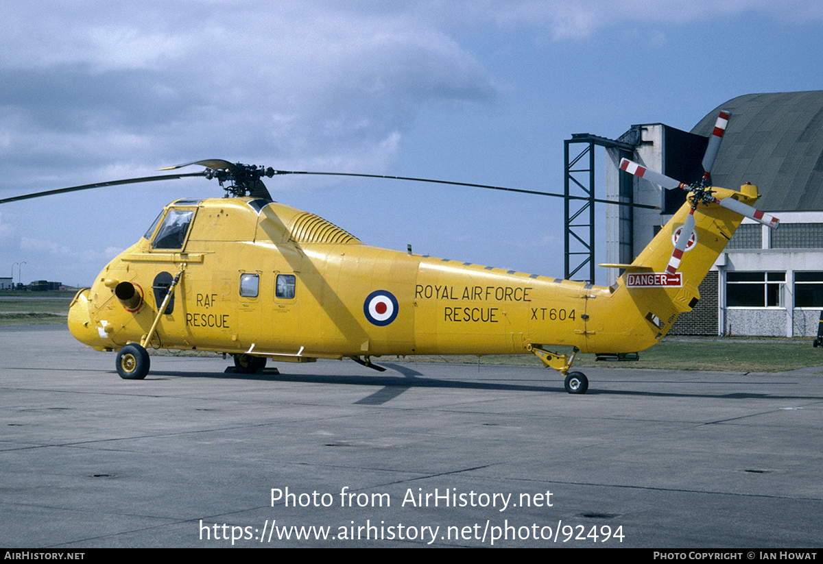 Aircraft Photo of XT604 | Westland WS-58 Wessex HC.2 | UK - Air Force | AirHistory.net #92494