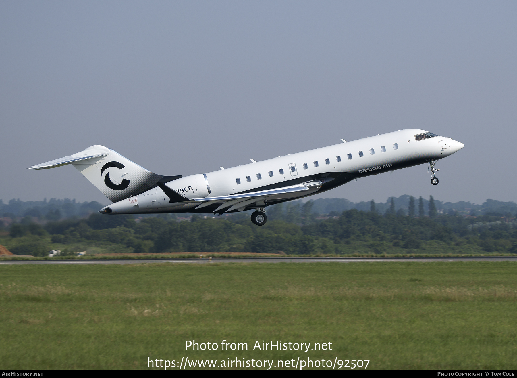 Aircraft Photo of N979CB | Bombardier Global Express (BD-700-1A10) | Design Air | AirHistory.net #92507