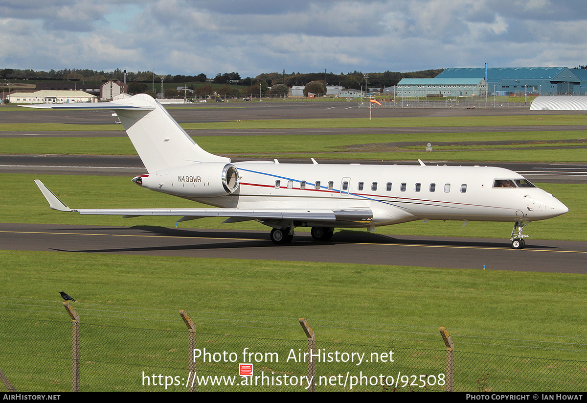 Aircraft Photo of N499WR | Bombardier Global 5000 (BD-700-1A11) | AirHistory.net #92508