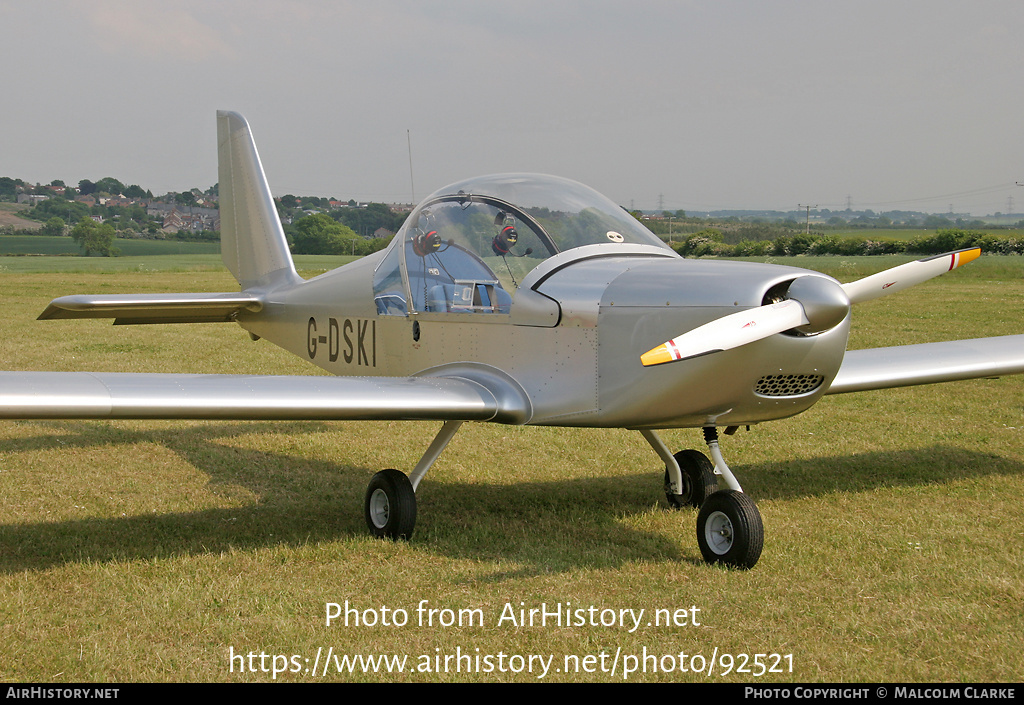 Aircraft Photo of G-DSKI | Evektor-Aerotechnik EV-97 Eurostar | AirHistory.net #92521