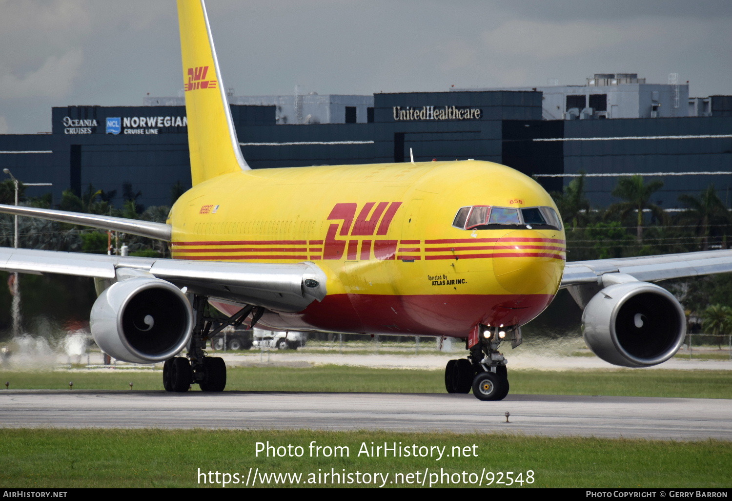 Aircraft Photo of N658GT | Boeing 767-281(BDSF) | DHL International | AirHistory.net #92548