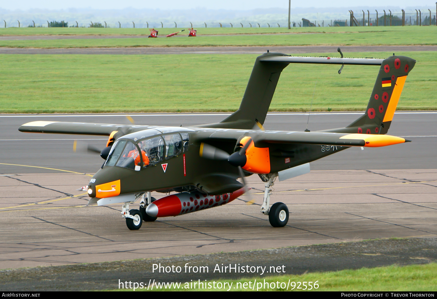 Aircraft Photo of G-ONAA / 9918 | North American Rockwell OV-10B Bronco | Germany - Air Force | AirHistory.net #92556