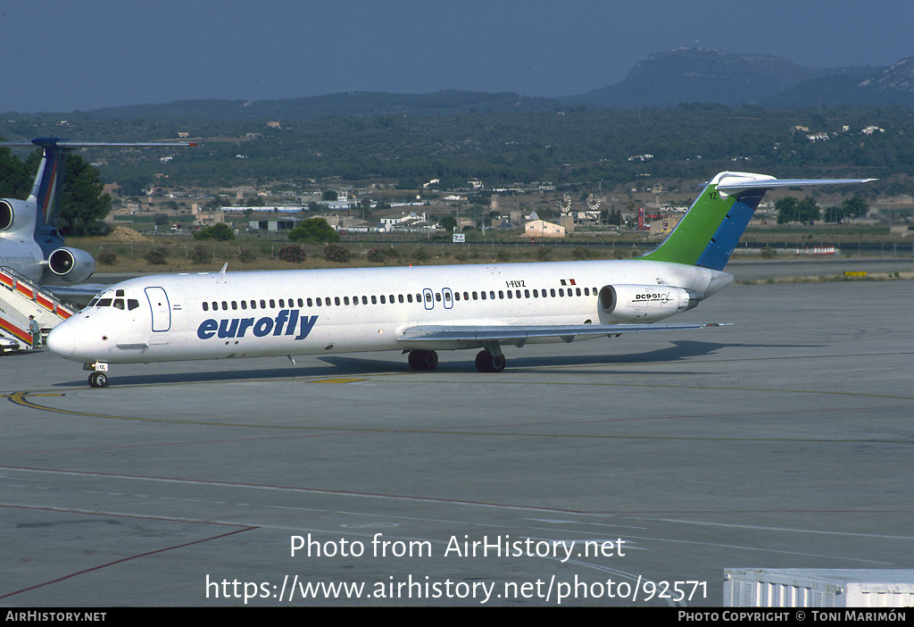 Aircraft Photo of I-FLYZ | McDonnell Douglas DC-9-51 | Eurofly | AirHistory.net #92571