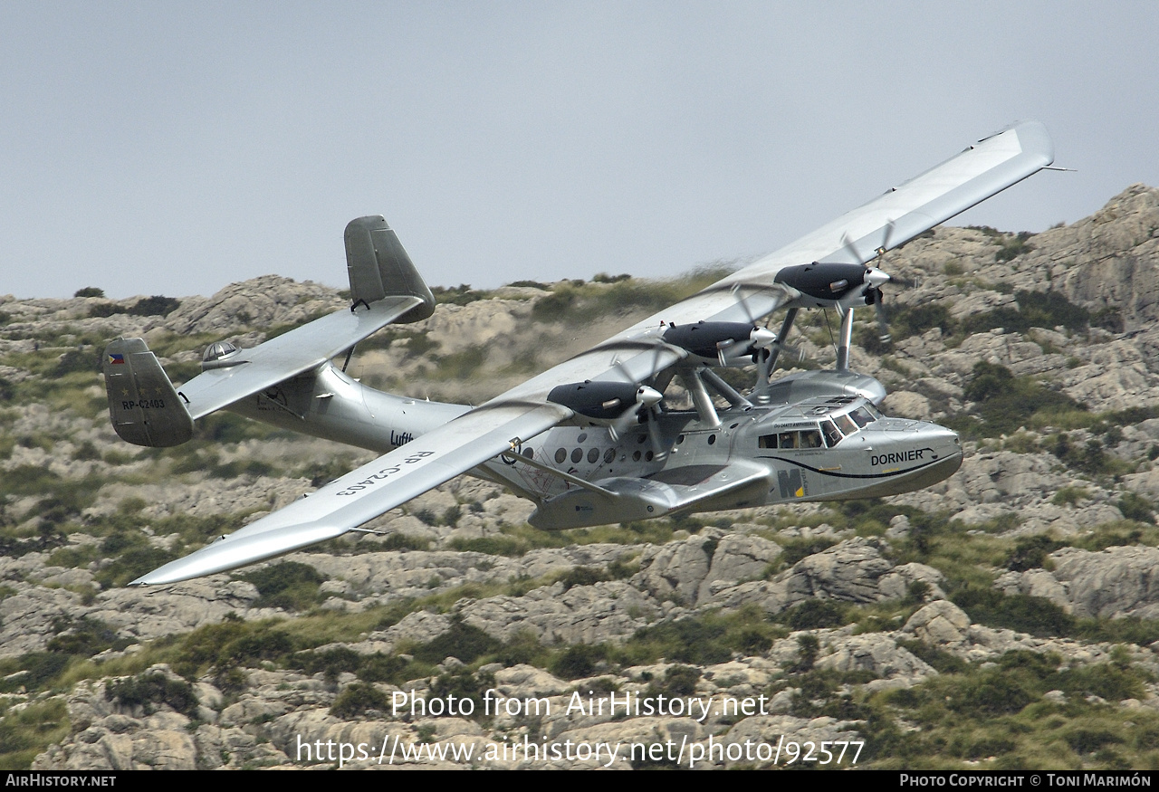 Aircraft Photo of RP-C2403 | Dornier Do 24 ATT | Iren Dornier Project | AirHistory.net #92577