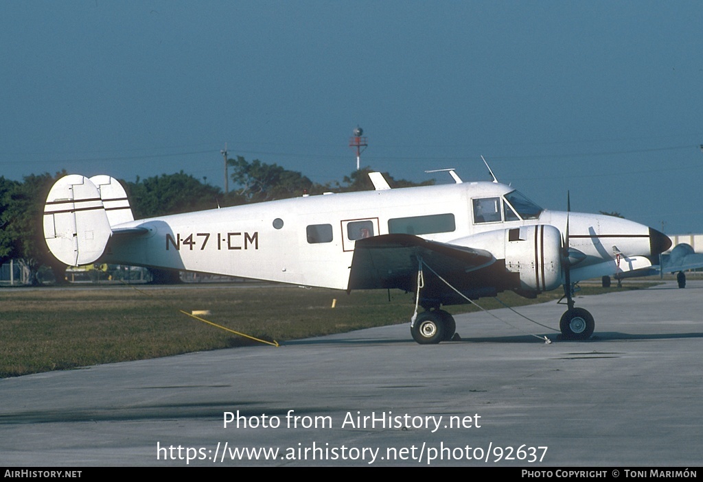 Aircraft Photo of N471CM | Beech E18S/Tri-Gear | AirHistory.net #92637