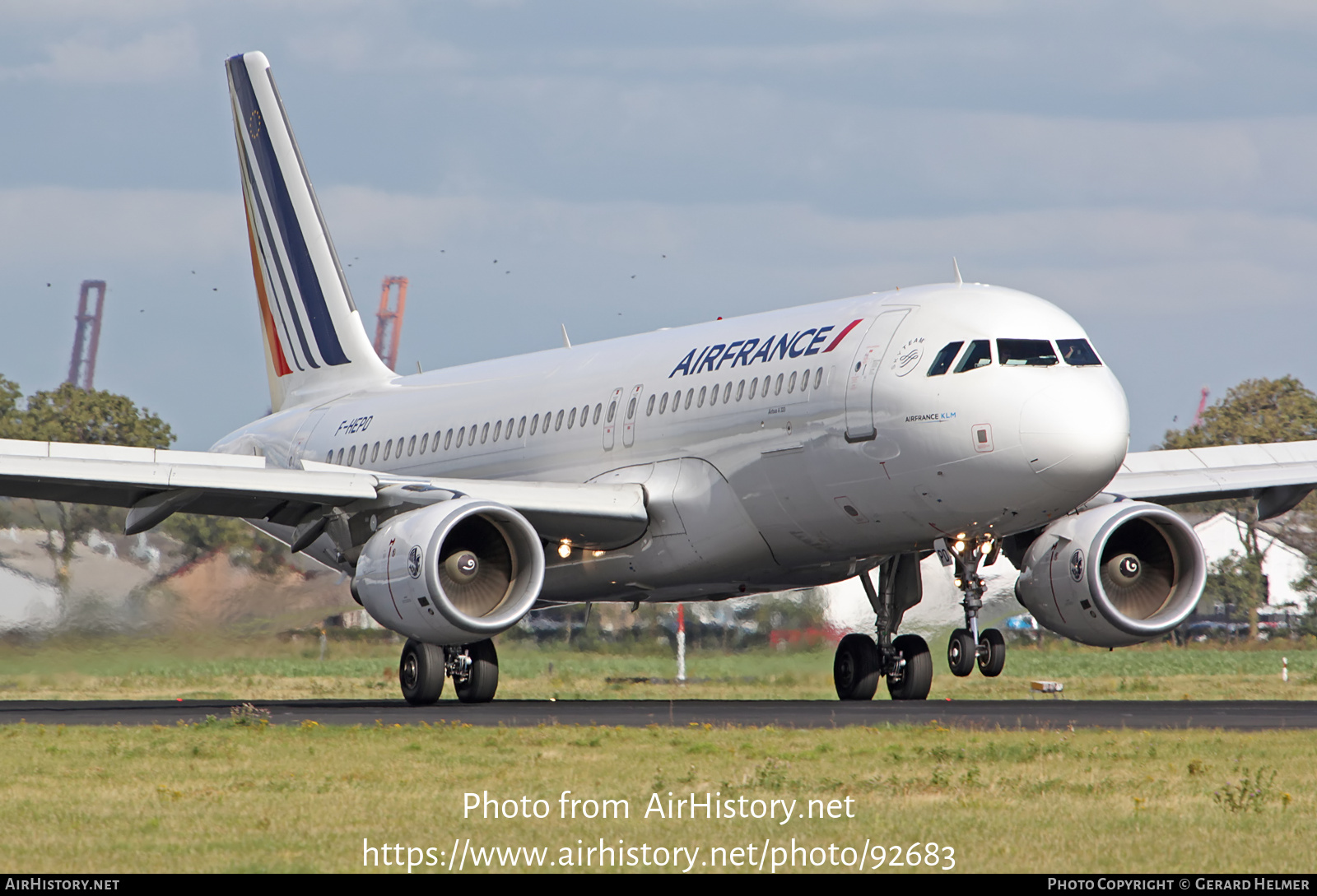 Aircraft Photo of F-HEPD | Airbus A320-214 | Air France | AirHistory.net #92683