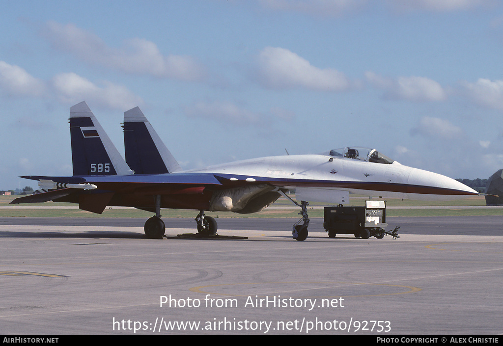 Aircraft Photo of 595 white | Sukhoi Su-27P | Russia - Air Force | AirHistory.net #92753