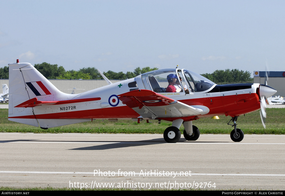 Aircraft Photo of N8272R | Scottish Aviation Bulldog 100 | UK - Air Force | AirHistory.net #92764