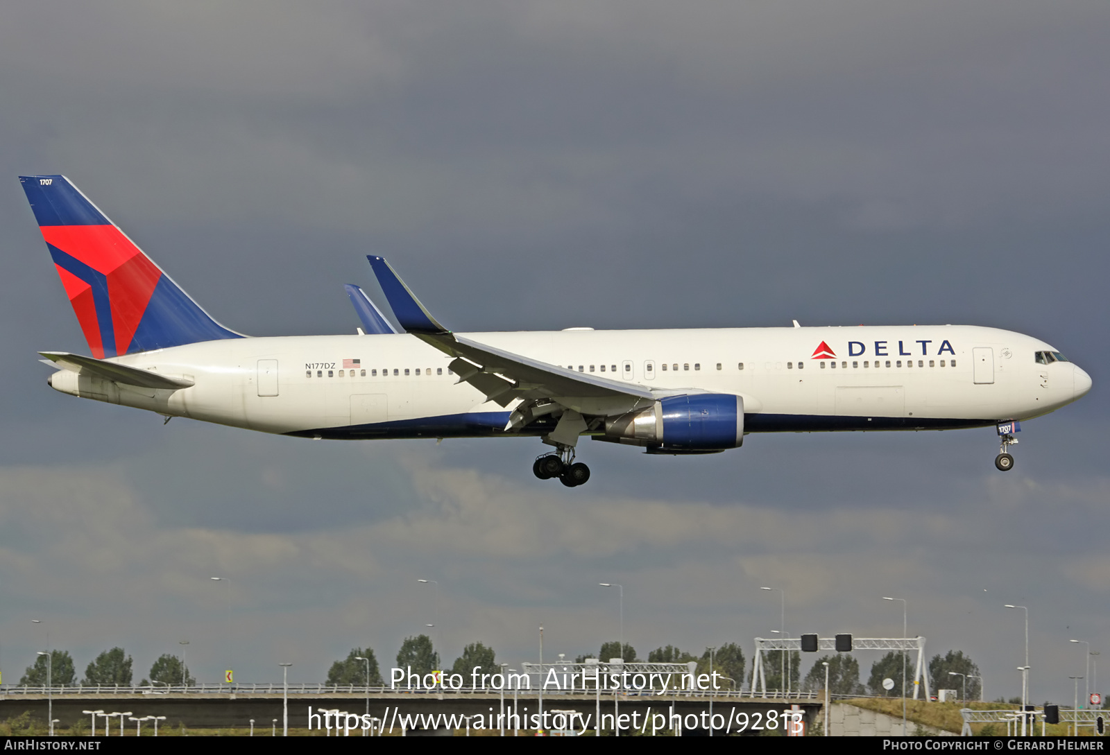 Aircraft Photo of N177DZ | Boeing 767-332/ER | Delta Air Lines | AirHistory.net #92813