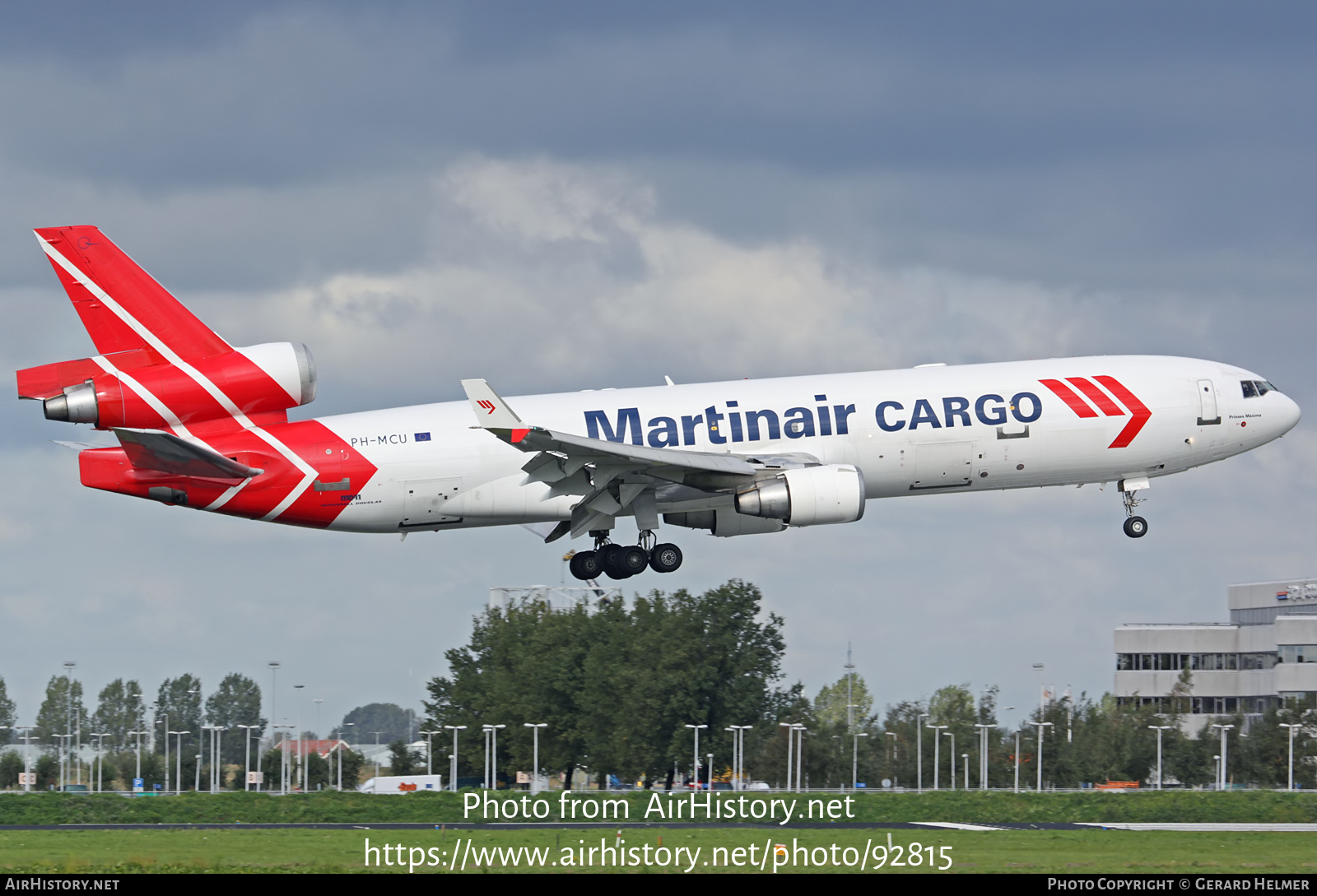 Aircraft Photo of PH-MCU | McDonnell Douglas MD-11F | Martinair Cargo | AirHistory.net #92815