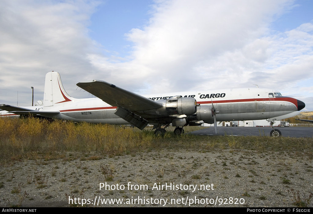 Aircraft Photo of N1027N | Douglas C-118A Liftmaster | Northern Air Cargo - NAC | AirHistory.net #92820