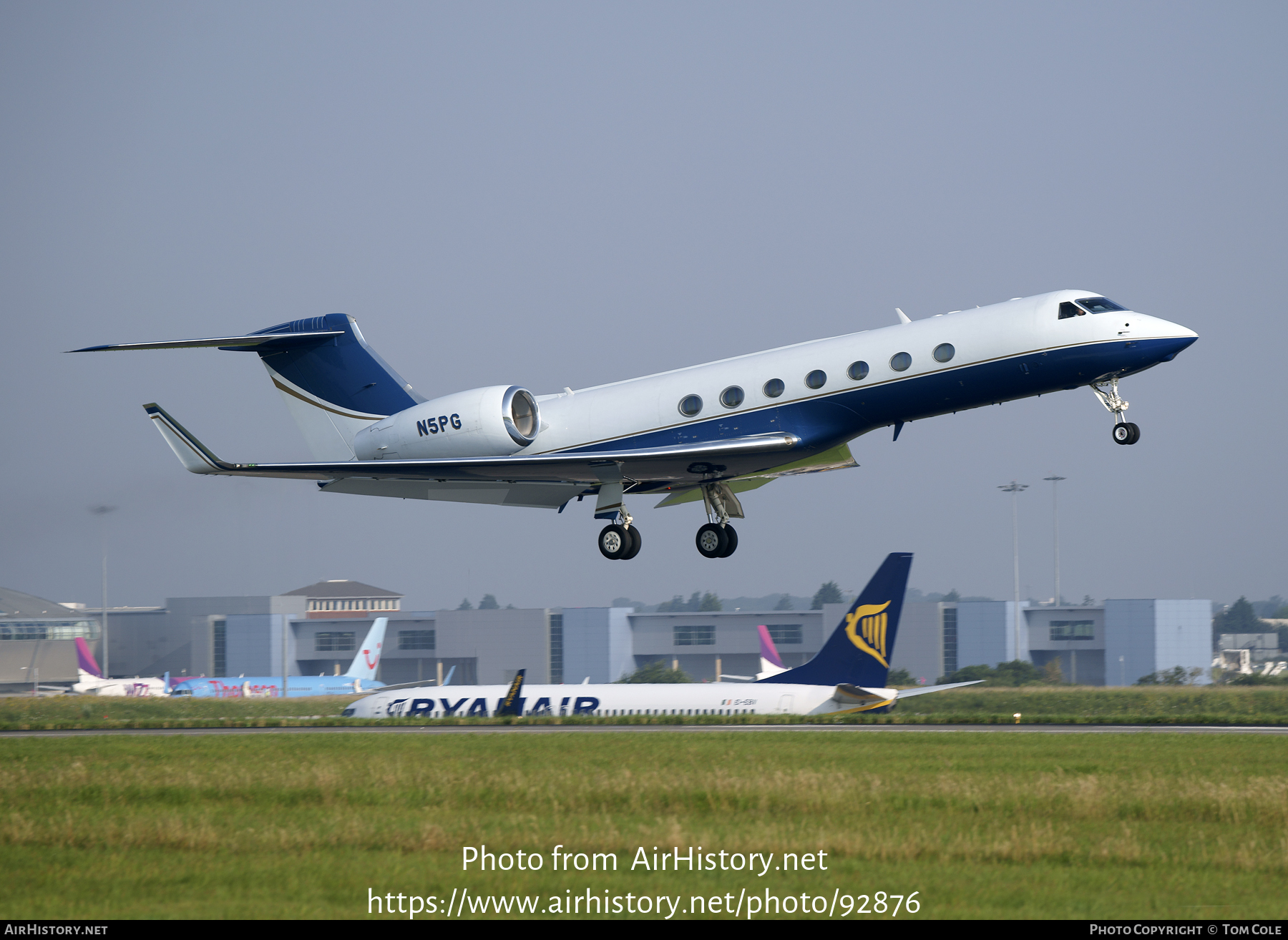 Aircraft Photo of N5PG | Gulfstream Aerospace G-V-SP Gulfstream G550 | AirHistory.net #92876