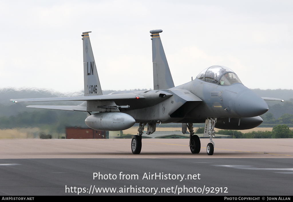 Aircraft Photo of 84-0046 / AF84-046 | McDonnell Douglas F-15D Eagle | USA - Air Force | AirHistory.net #92912