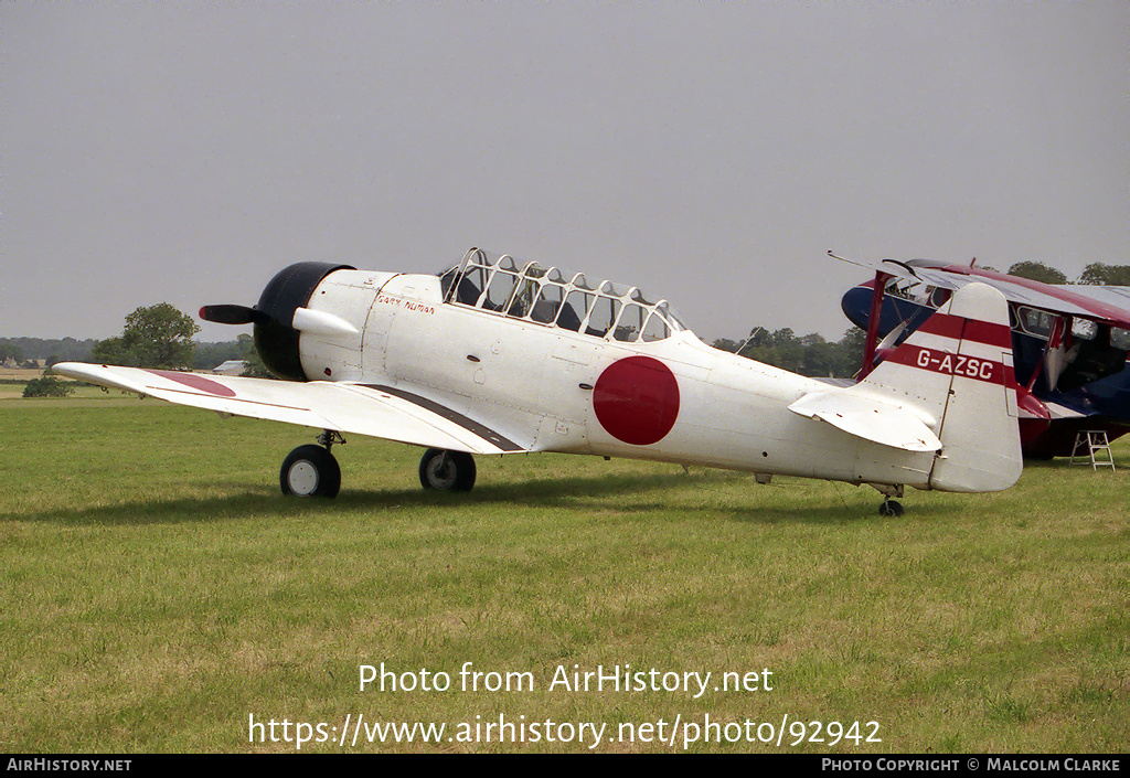 Aircraft Photo of G-AZSC | North American AT-16 Harvard IIB | Japan - Air Force | AirHistory.net #92942