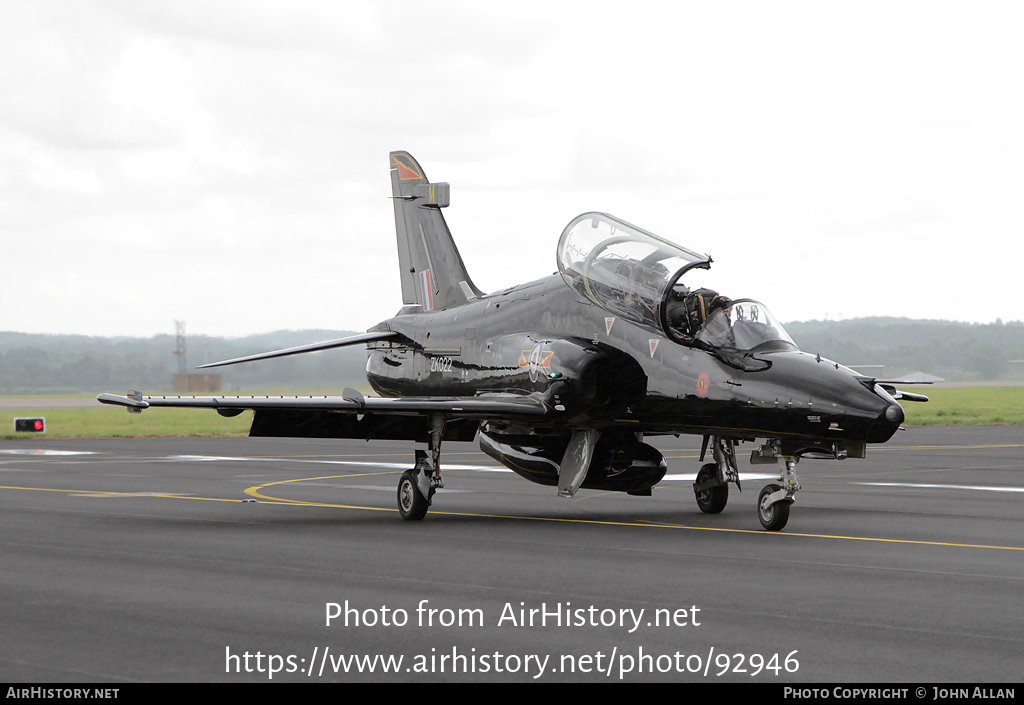 Aircraft Photo of ZK022 | BAE Systems Hawk T2 | UK - Air Force | AirHistory.net #92946