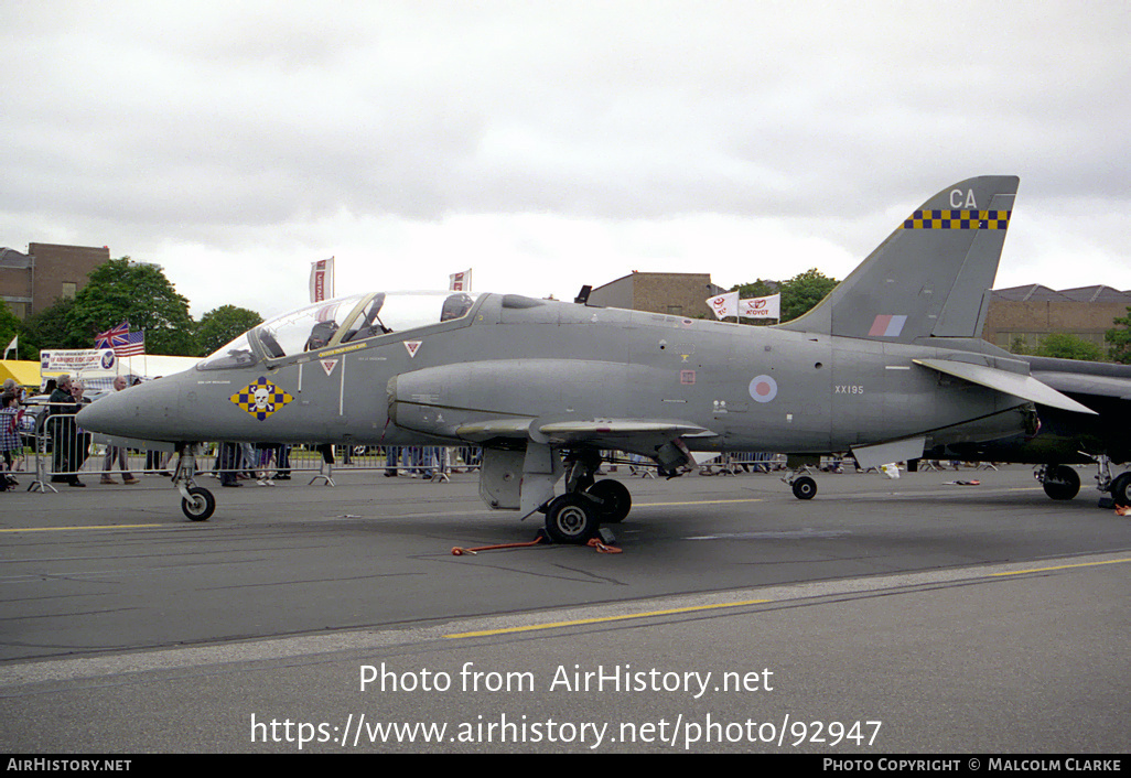 Aircraft Photo of XX195 | British Aerospace Hawk T1 | UK - Air Force | AirHistory.net #92947