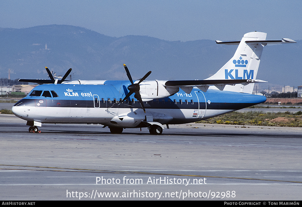 Aircraft Photo of PH-XLI | ATR ATR-42-320 | KLM Exel | AirHistory.net #92988