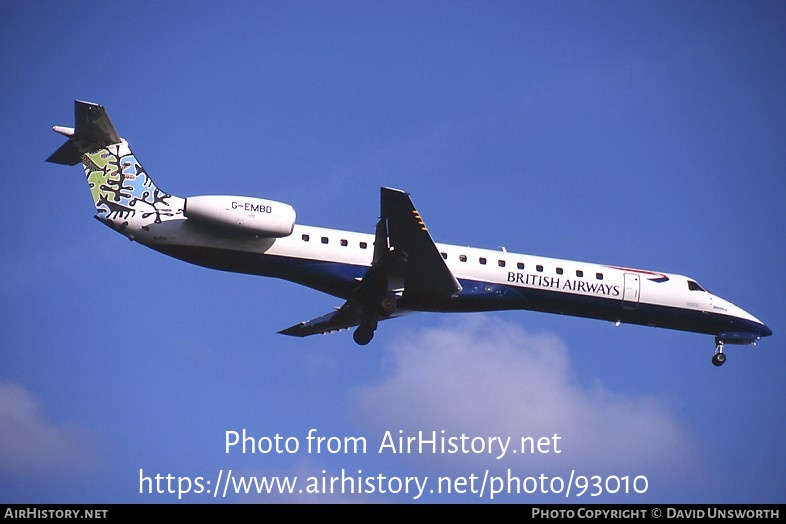 Aircraft Photo of G-EMBD | Embraer ERJ-145EU (EMB-145EU) | British Airways | AirHistory.net #93010