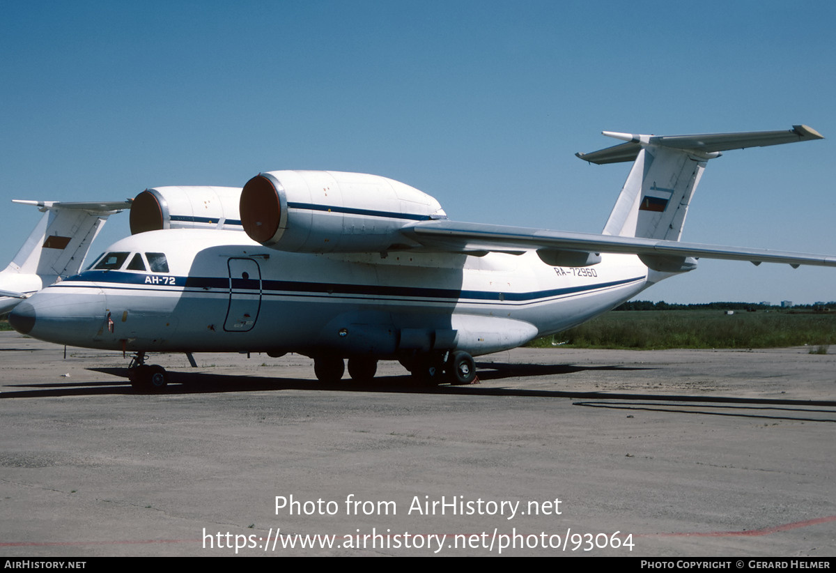 Aircraft Photo of RA-72960 | Antonov An-72 | Russia - FSB | AirHistory.net #93064