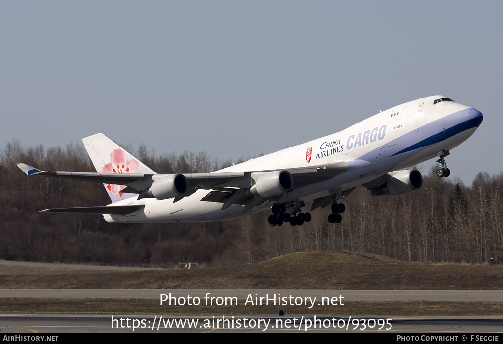 Aircraft Photo of B-18701 | Boeing 747-409F/SCD | China Airlines Cargo | AirHistory.net #93095