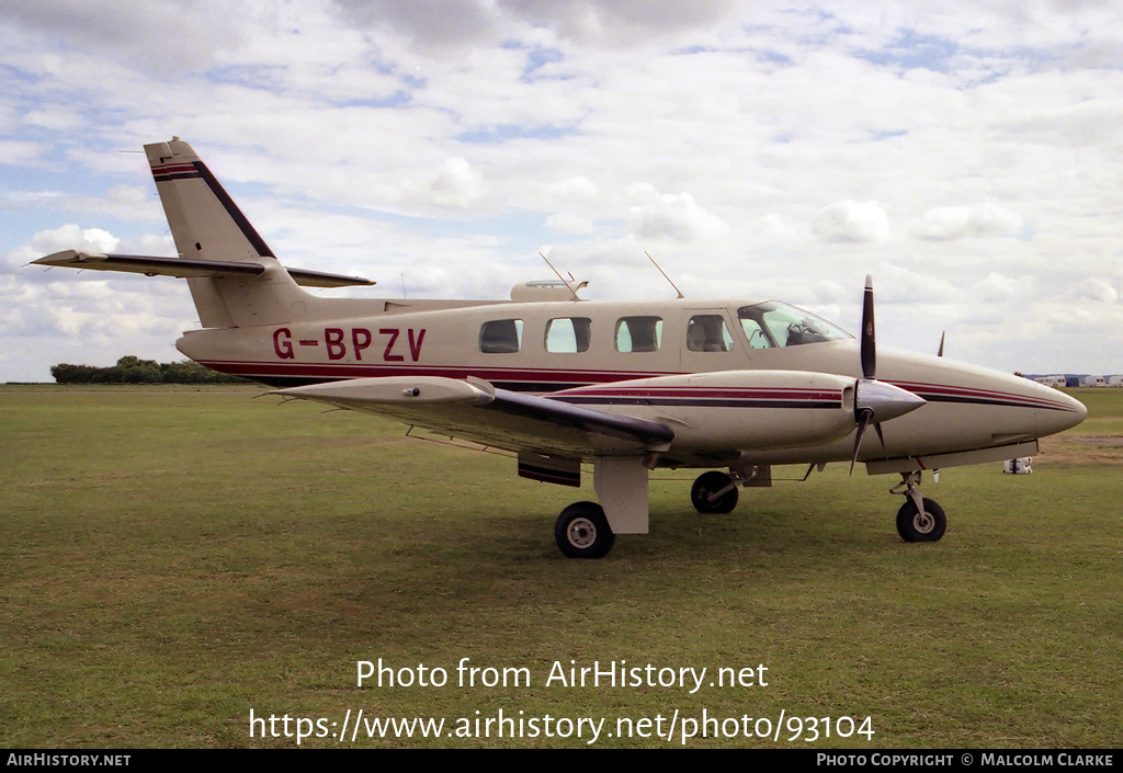 Aircraft Photo of G-BPZV | Cessna T303 Crusader | AirHistory.net #93104