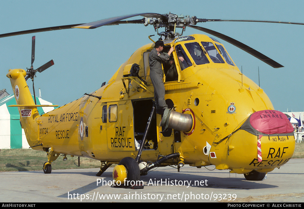 Aircraft Photo of XV724 | Westland WS-58 Wessex HC.2 | UK - Air Force | AirHistory.net #93239