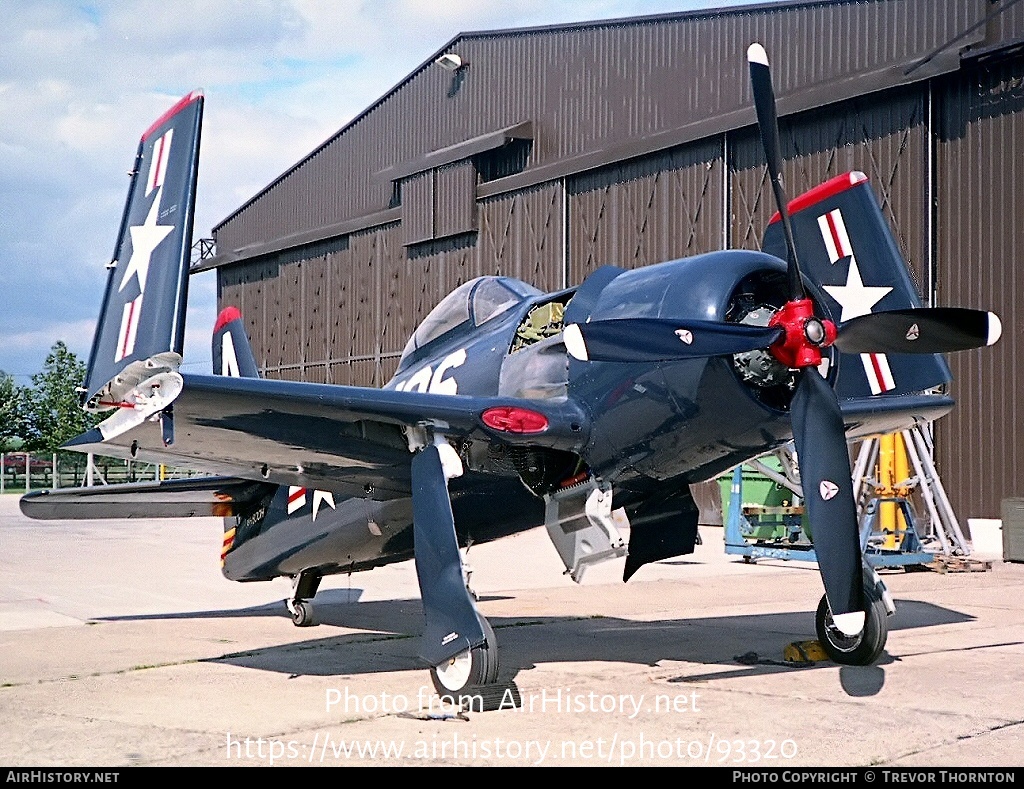 Aircraft Photo of N800H / NX800H / 121752 | Grumman F8F-2 Bearcat | USA - Navy | AirHistory.net #93320