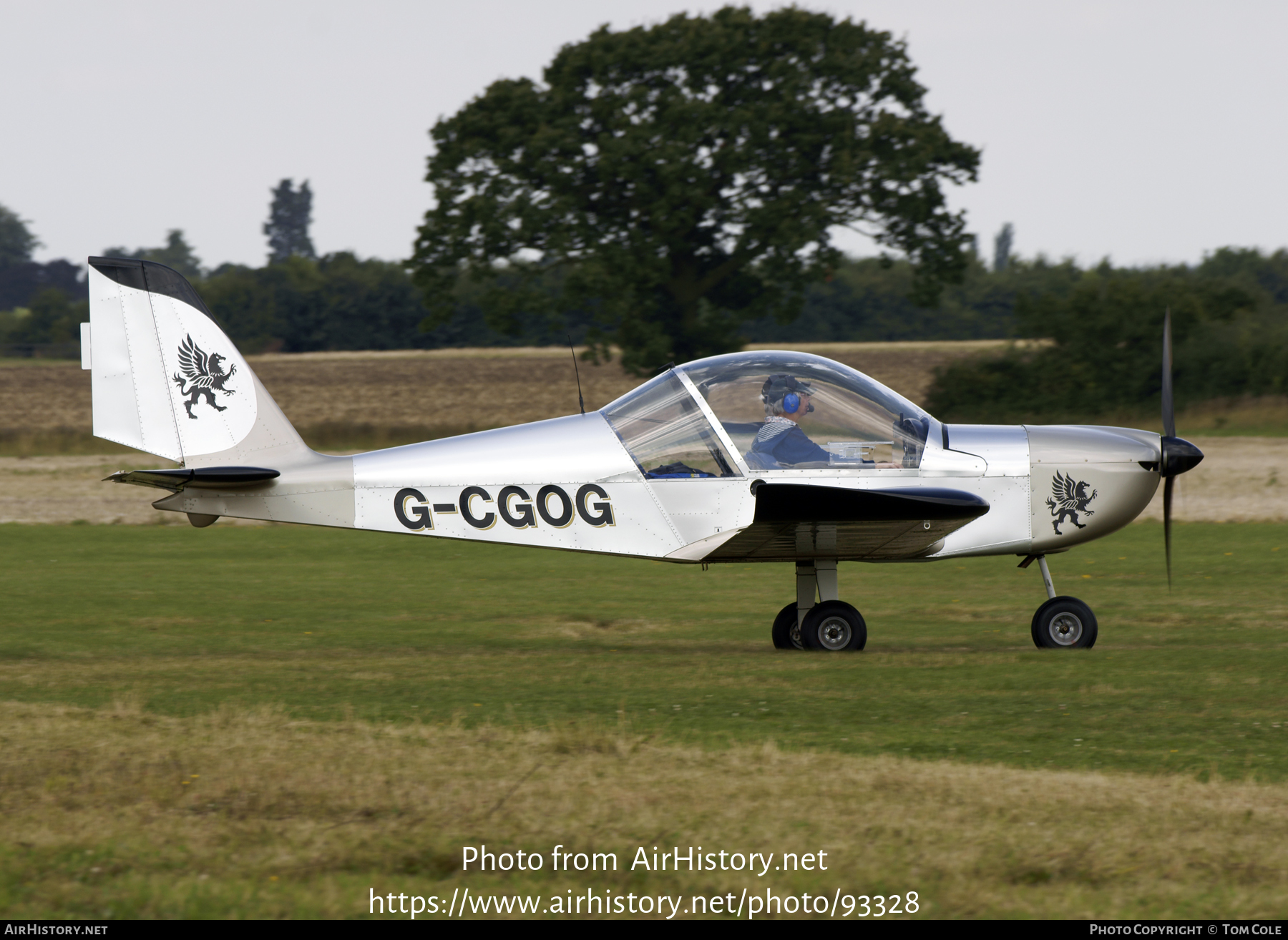 Aircraft Photo of G-CGOG | Evektor-Aerotechnik EV-97A Eurostar | AirHistory.net #93328