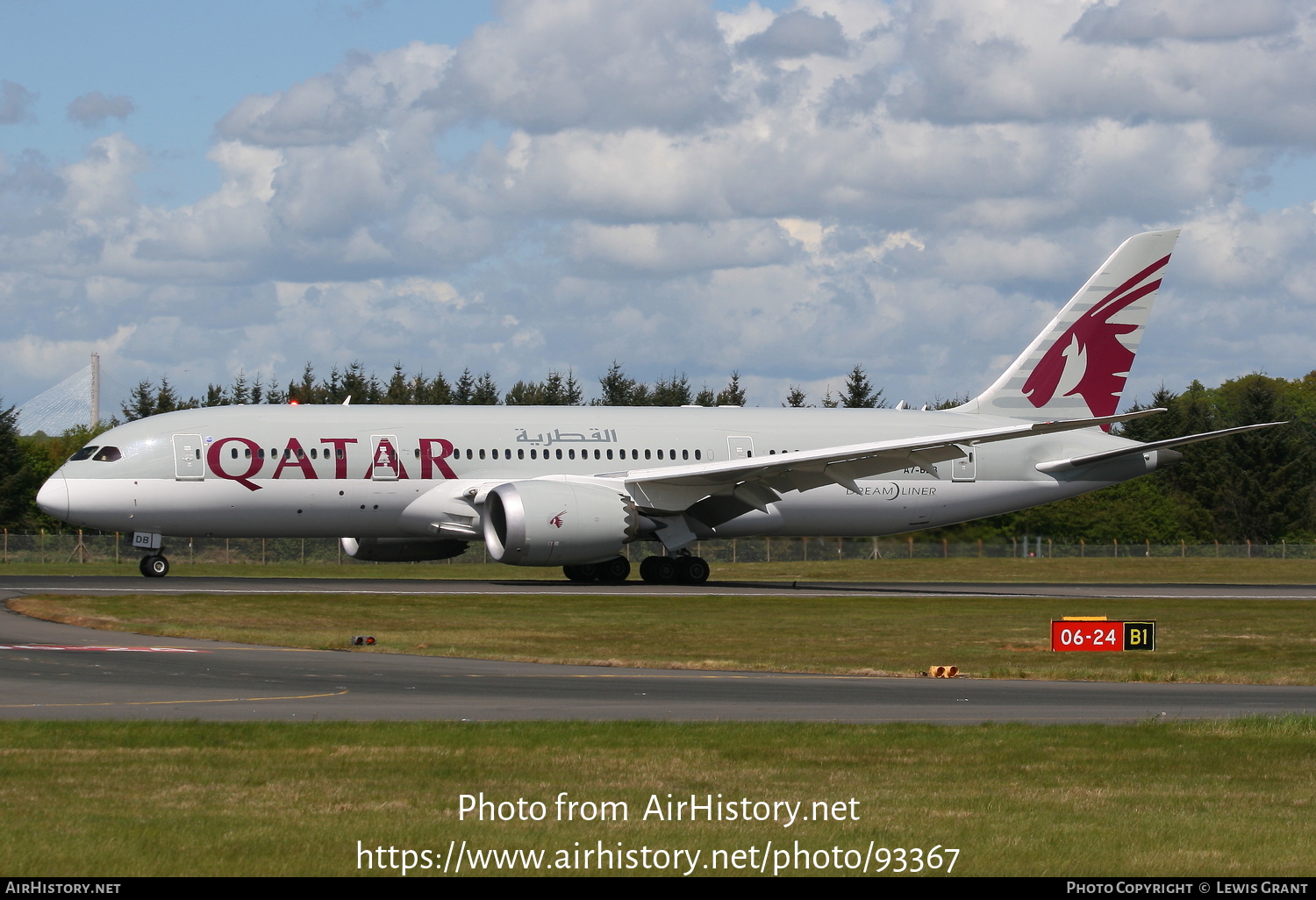 Aircraft Photo of A7-BDB | Boeing 787-8 Dreamliner | Qatar Airways | AirHistory.net #93367