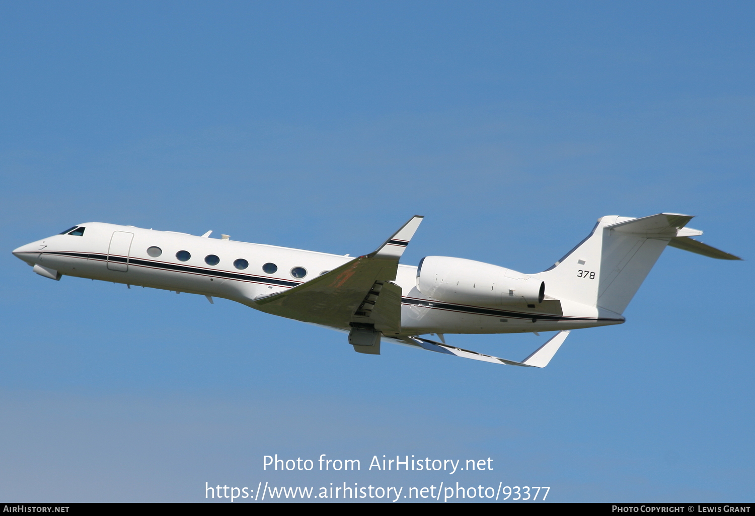 Aircraft Photo of 166378 / 378 | Gulfstream Aerospace C-37B Gulfstream G550 (G-V-SP) | USA - Navy | AirHistory.net #93377