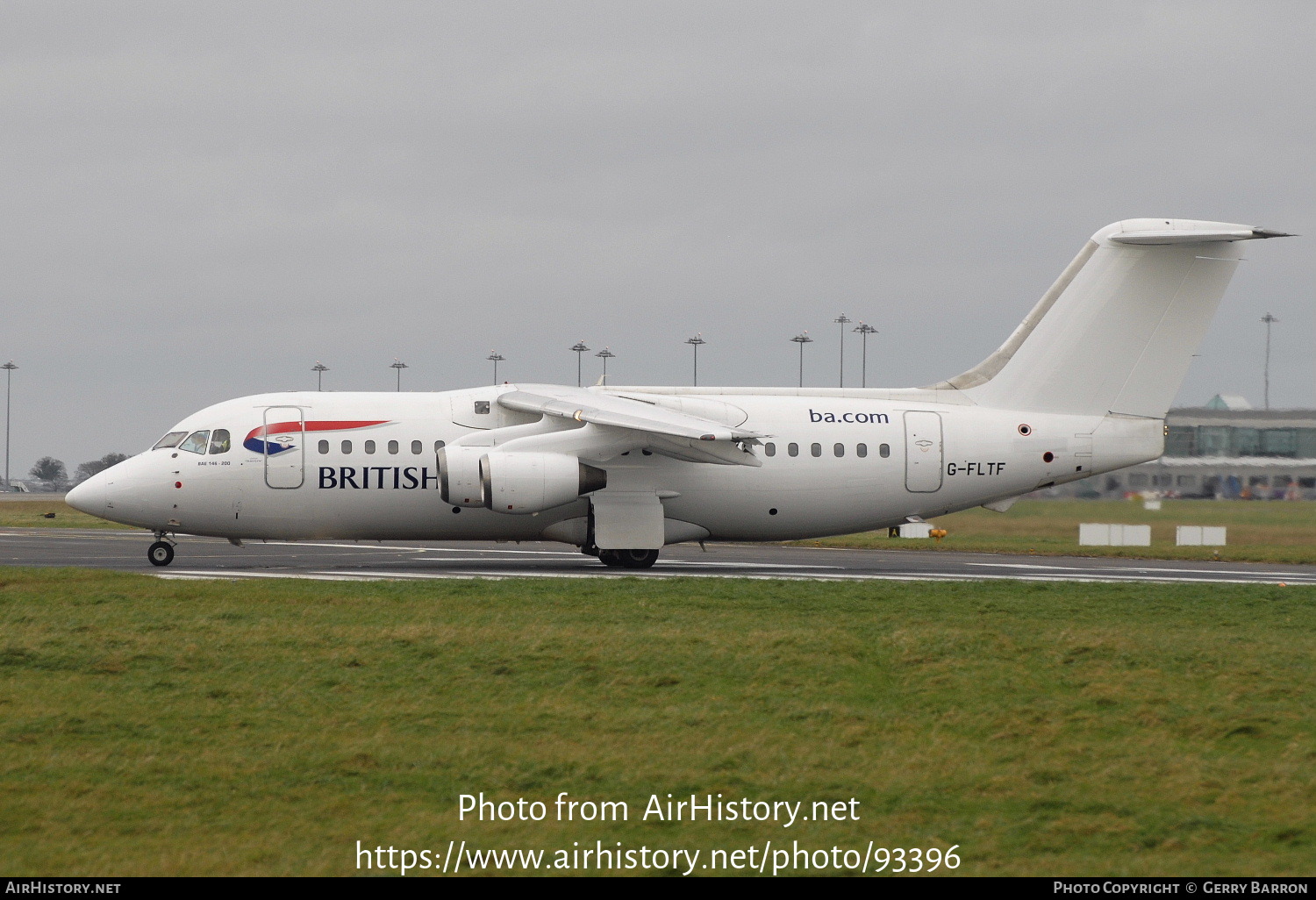 Aircraft Photo of G-FLTF | British Aerospace BAe-146-200A | British Airways | AirHistory.net #93396