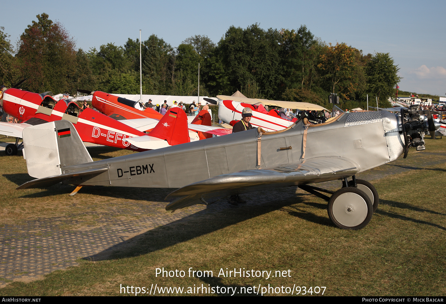 Aircraft Photo of D-EBMX | Klemm L-25aV1 | AirHistory.net #93407