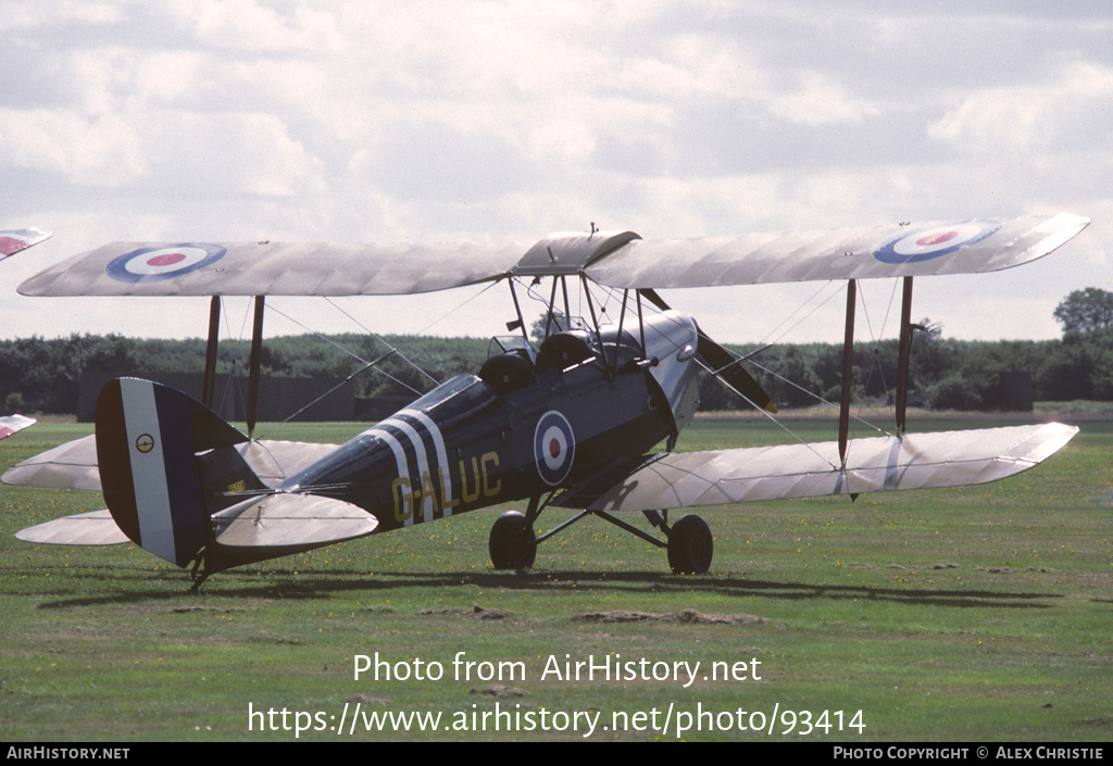 Aircraft Photo of G-ALUC | De Havilland D.H. 82A Tiger Moth II | UK - Air Force | AirHistory.net #93414