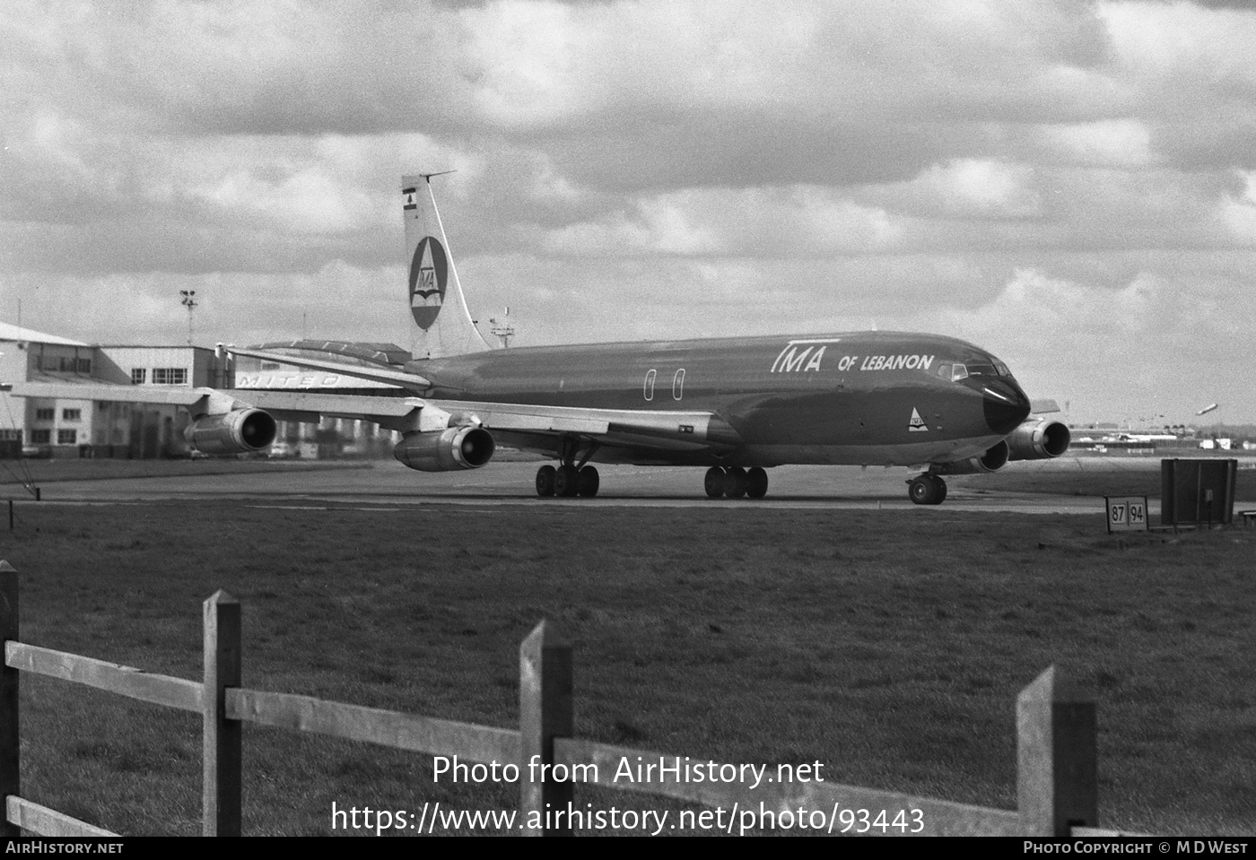 Aircraft Photo of OD-AGD | Boeing 707-323C | TMA of Lebanon - Trans Mediterranean Airways | AirHistory.net #93443