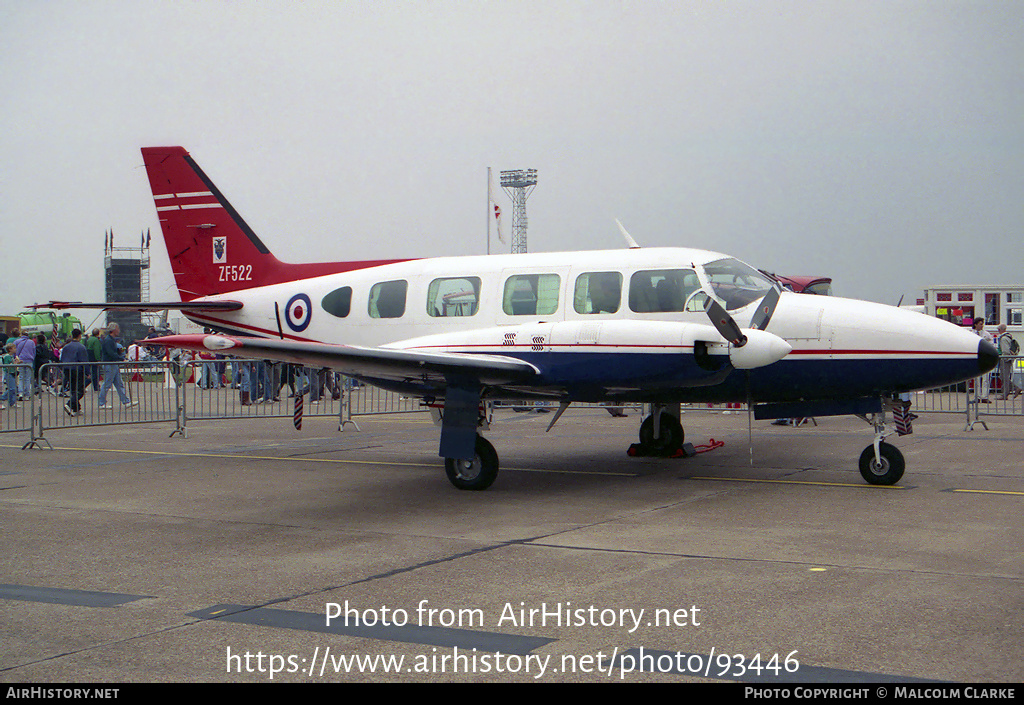 Aircraft Photo of ZF522 | Piper PA-31-350 Navajo Chieftain | UK - Air Force | AirHistory.net #93446