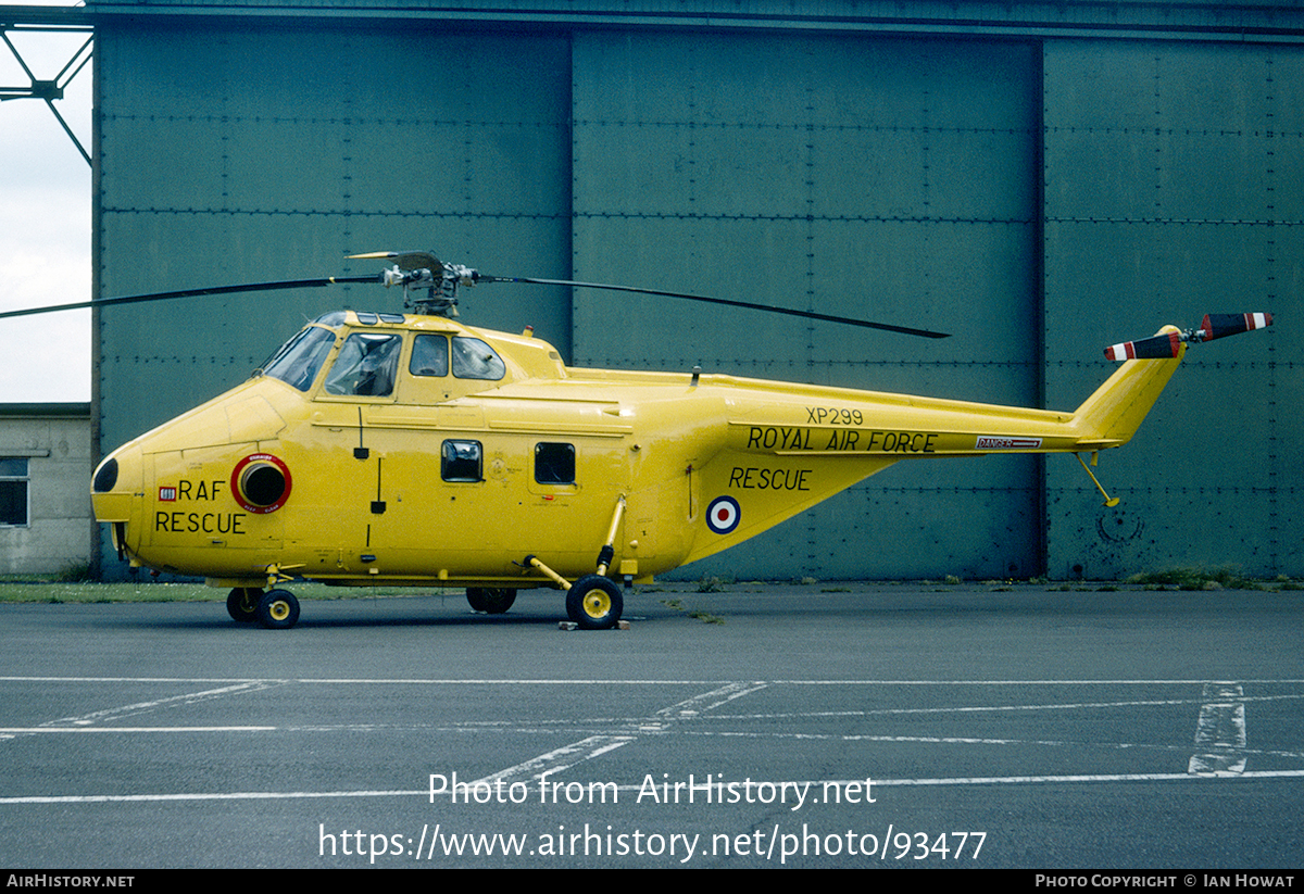 Aircraft Photo of XP299 | Westland WS-55-3 Whirlwind HAR10 | UK - Air Force | AirHistory.net #93477