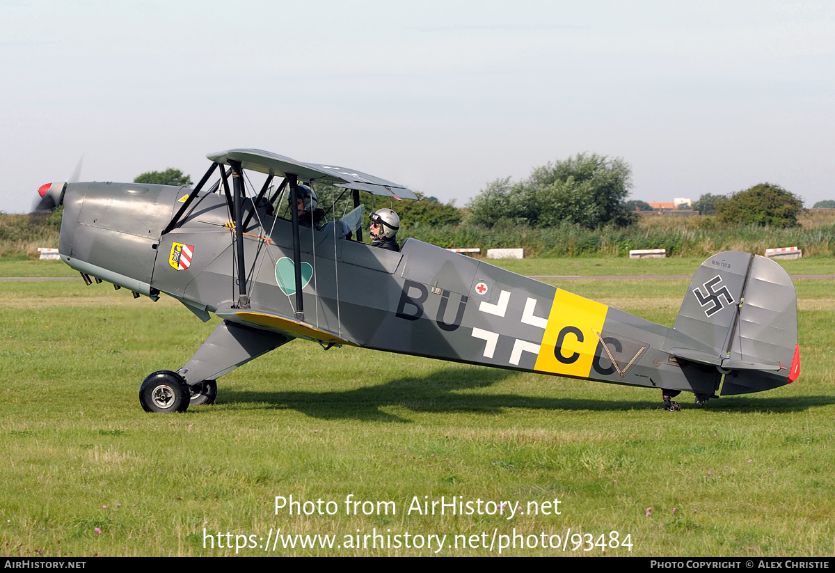 Aircraft Photo of G-BUCC | CASA 1.131E Jungmann | Germany - Air Force | AirHistory.net #93484