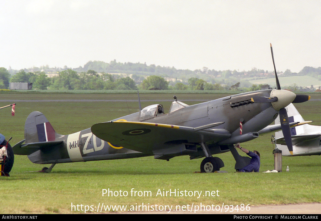 Aircraft Photo of G-ASJV / MH434 | Supermarine 361 Spitfire LF9B | UK - Air Force | AirHistory.net #93486