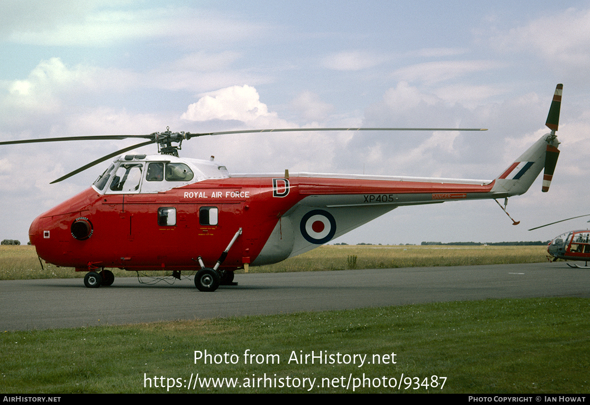 Aircraft Photo of XP405 | Westland WS-55-3 Whirlwind HAR10 | UK - Air Force | AirHistory.net #93487