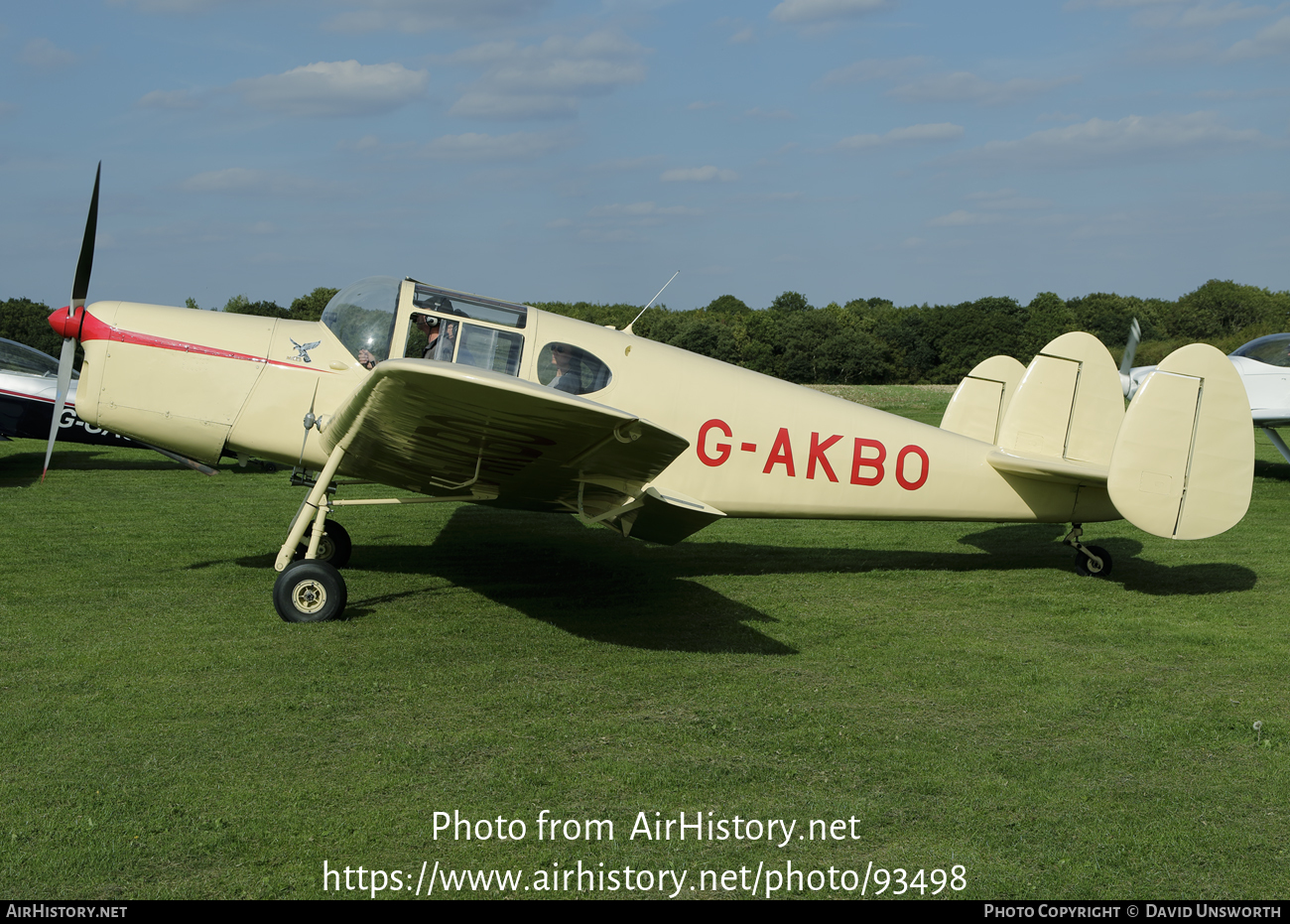 Aircraft Photo of G-AKBO | Miles M.38 Messenger 2A | AirHistory.net #93498