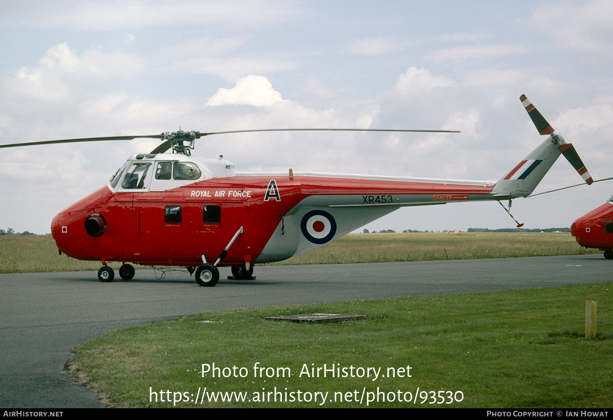 Aircraft Photo of XR453 | Westland WS-55-3 Whirlwind HAR10 | UK - Air Force | AirHistory.net #93530